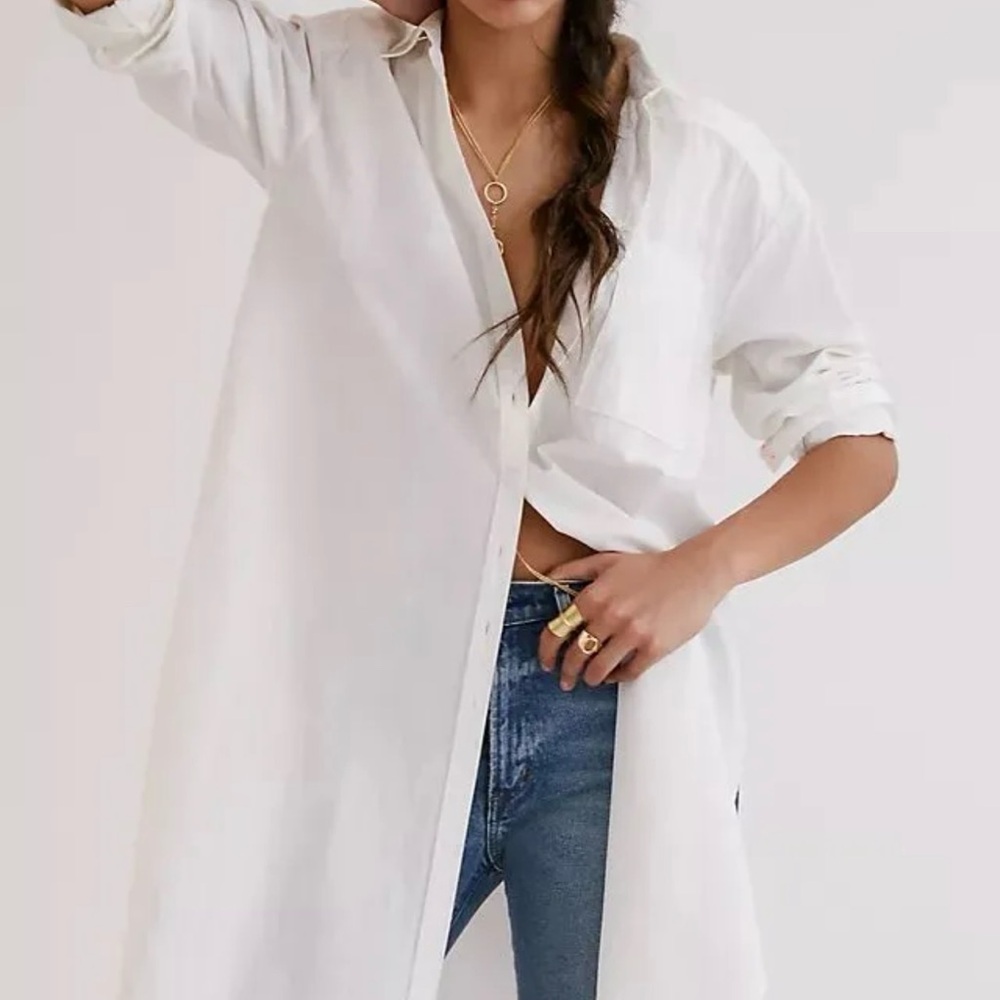 Anthropologie Maxi Tunic Poplin
Buttondown NWT - 168 MSRP